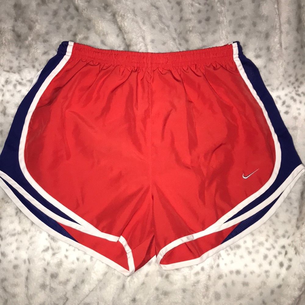 Red and Blue Nike Shorts